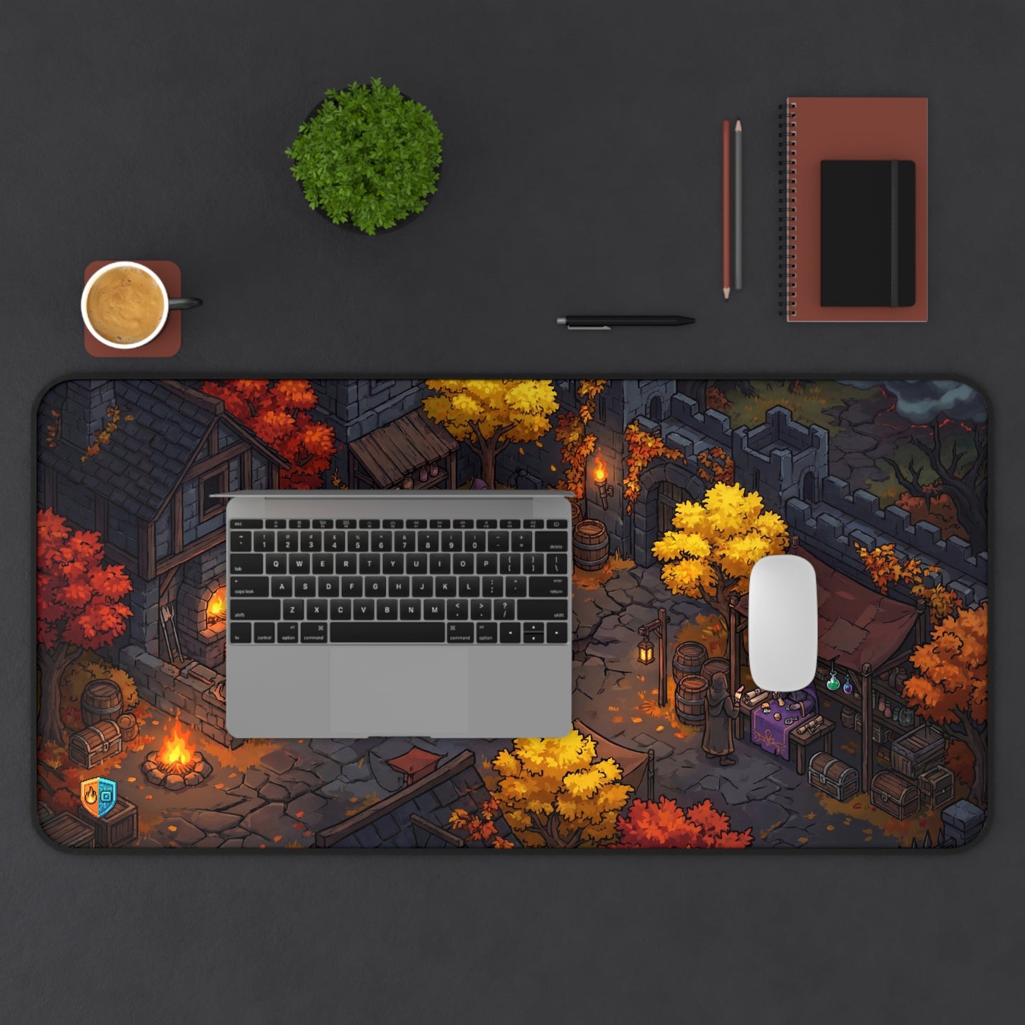 The Harvest Market - Heavyweight Fantasy RPG Mat