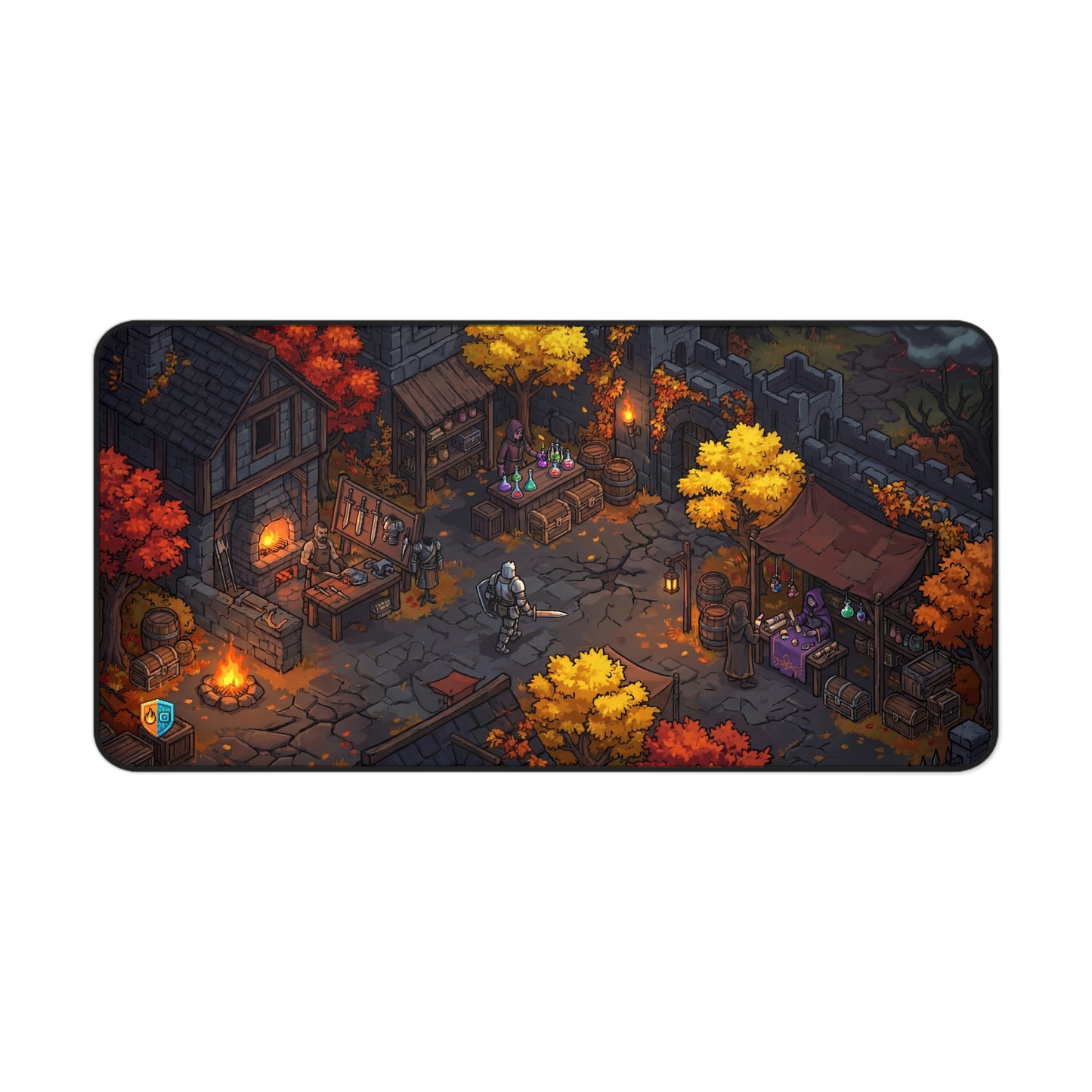The Harvest Market - Heavyweight Fantasy RPG Mat